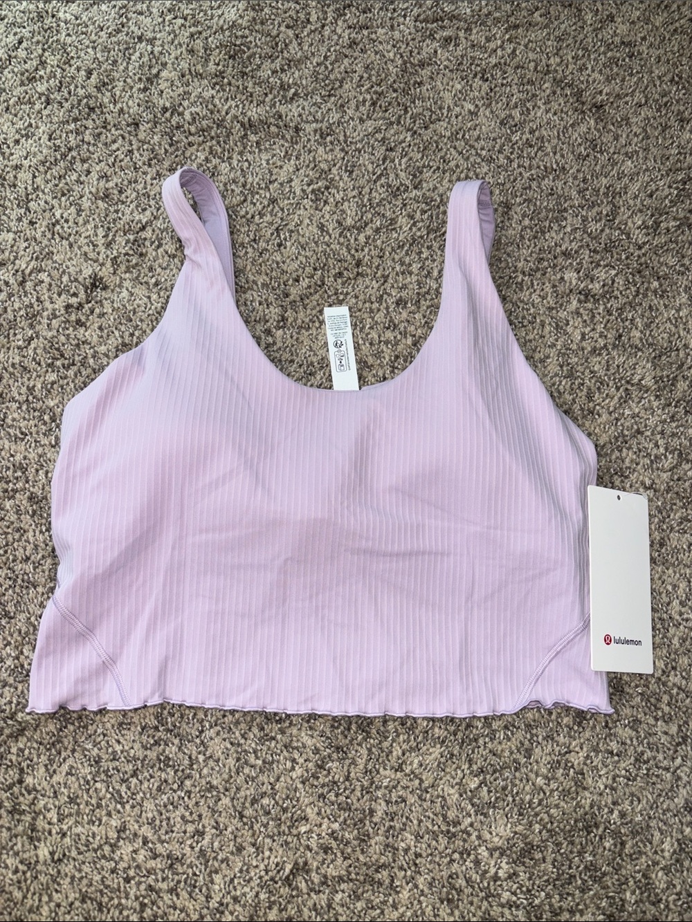 Lululemon Align Lettuce-Hem Tank *B/C size 12 NWT